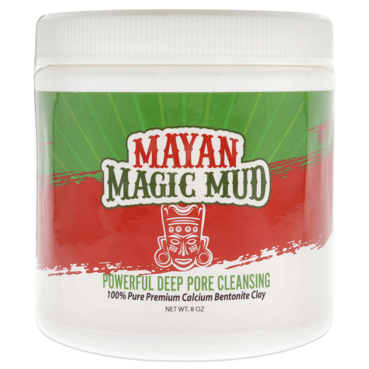 Mayan Magic Mud Powerful Deep Pore Cleansing Clay Cleanser 8 Oz
