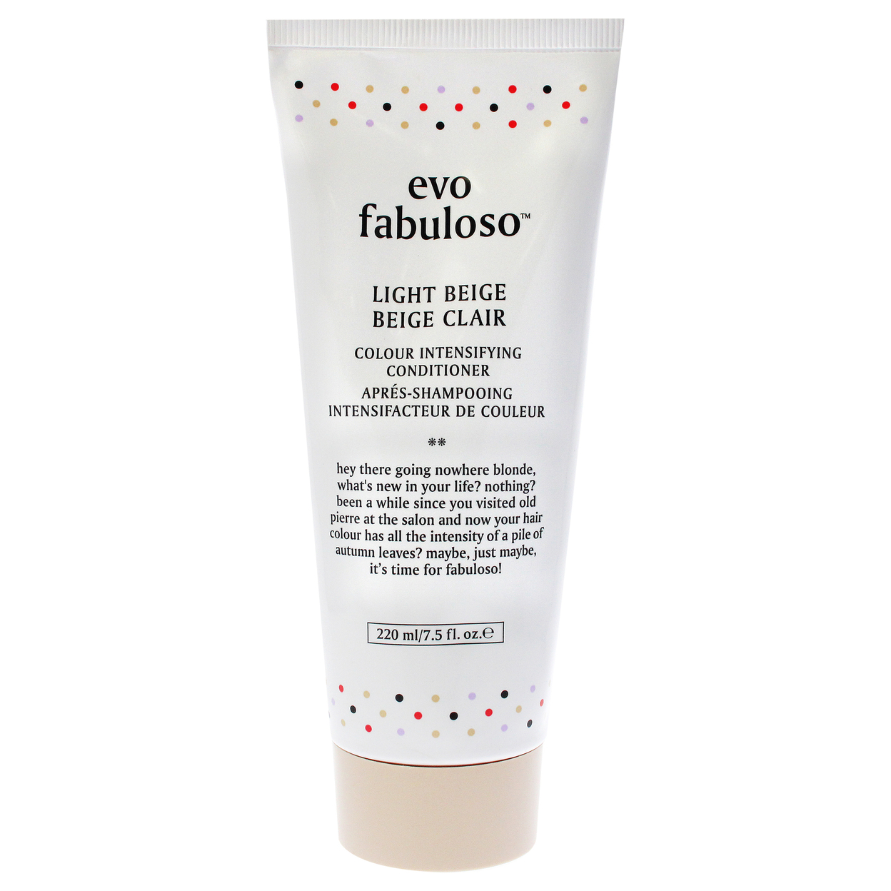 Evo Women HAIRCARE Light Beige Colour Intensifying Conditioner 7.5 Oz