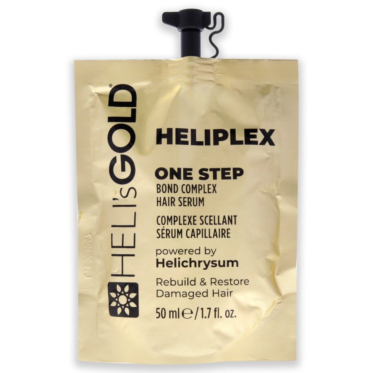 Helis Gold Heliplex One Step Hair Serum 1.7 Oz