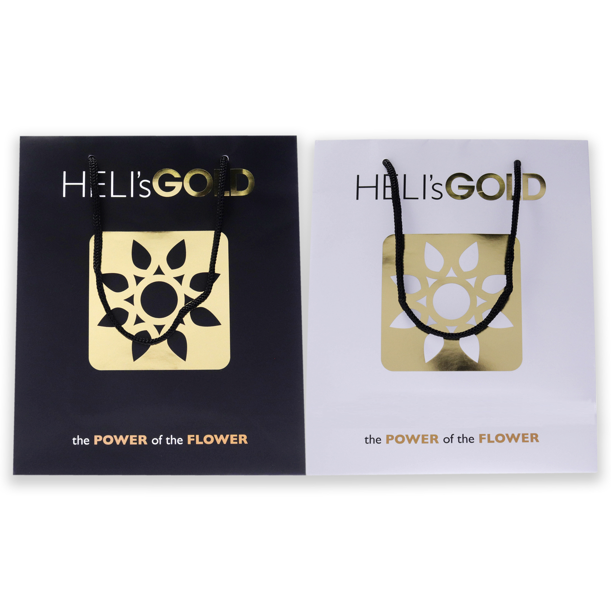 Helis Gold The Power Of The Flower Folder - Large Gift Bag 1 Pc