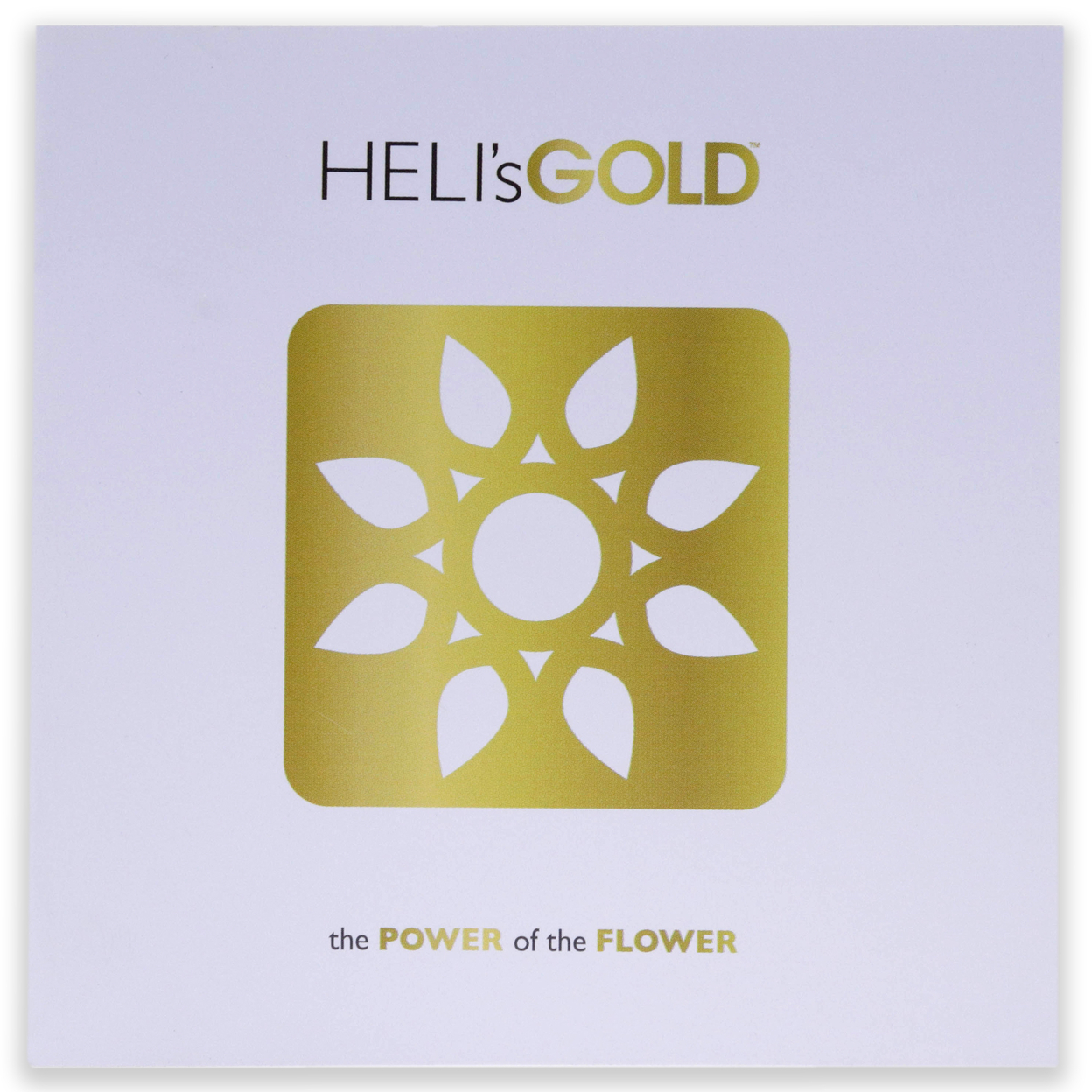 Helis Gold The Power Of The Flower Brochure - Small 1 Pc