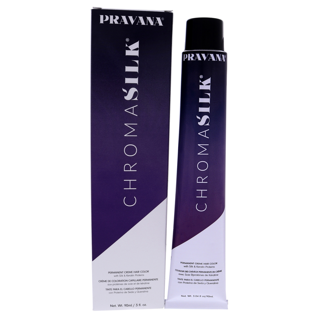 Pravana ChromaSilk Creme Hair Color - 8.7 Light Violet Blonde 3 Oz