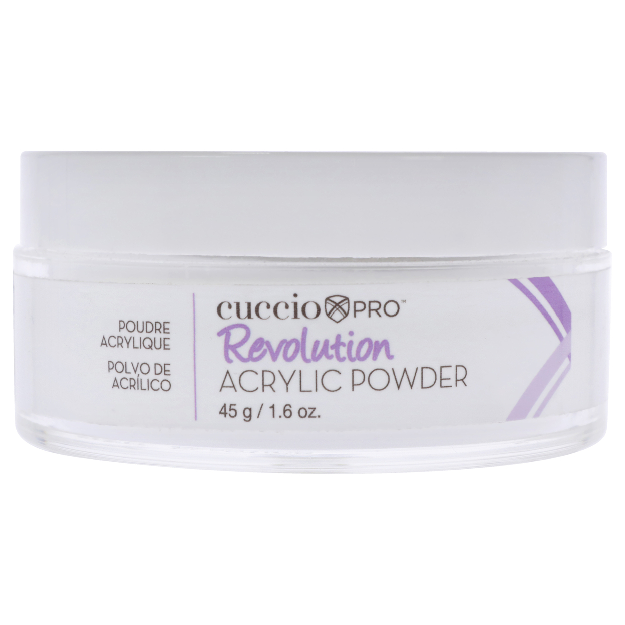 Cuccio Pro Revolution Acrylic Powder - Clear 1.6 Oz
