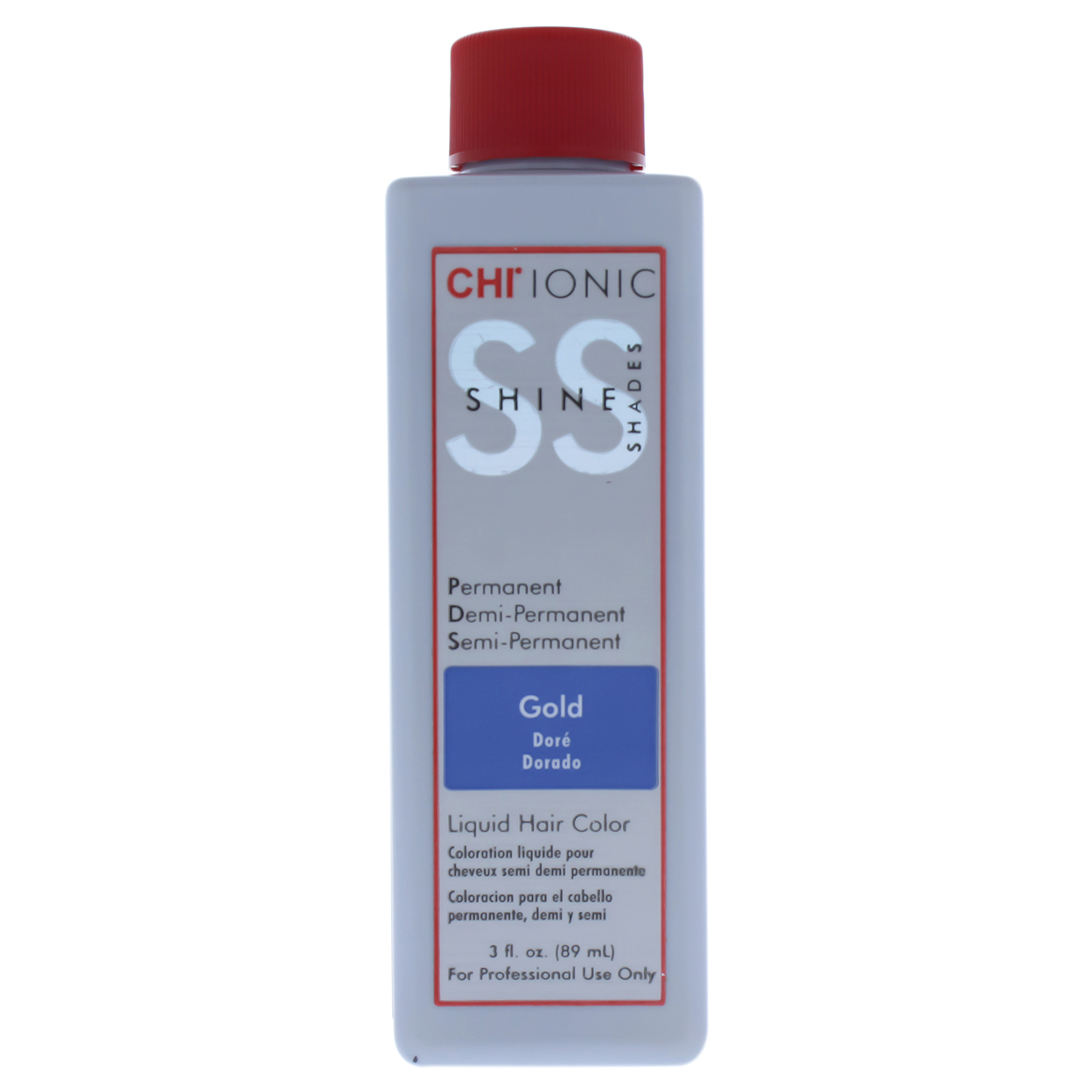 CHI Ionic Shine Shades Liquid Hair Color - Gold 3 Oz