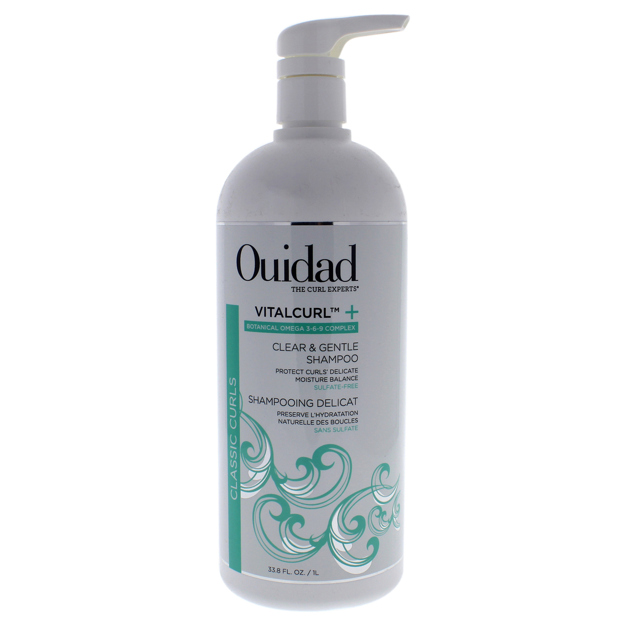 Ouidad Unisex HAIRCARE VitalCurl Plus Clear And Gentle Shampoo 33.8 Oz