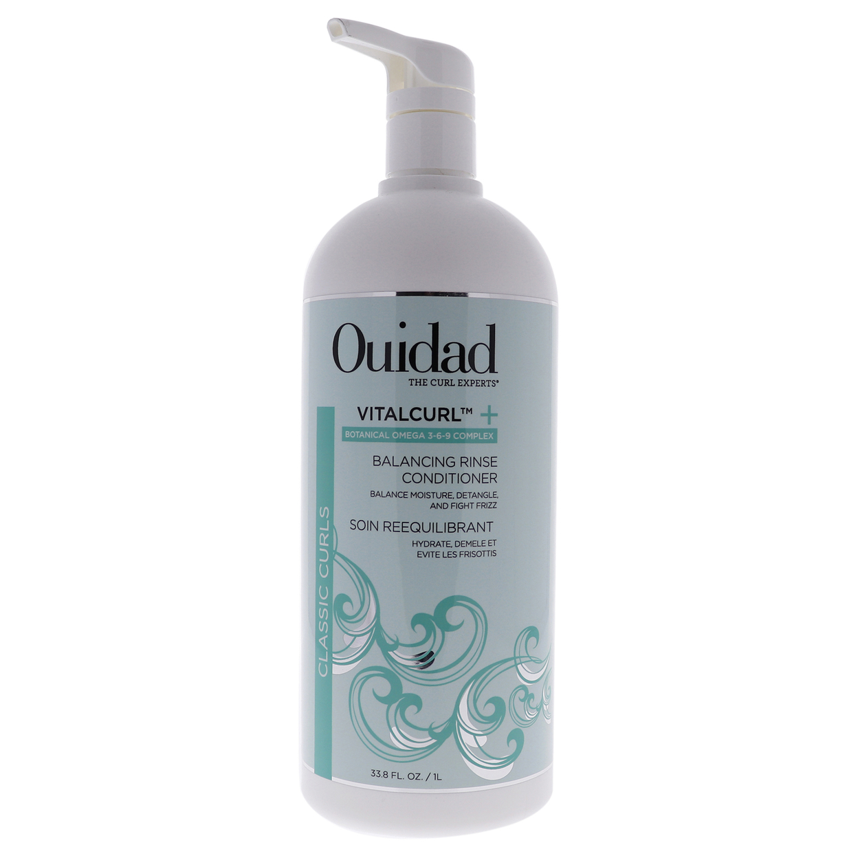 Ouidad Unisex HAIRCARE VitalCurl Plus Balancing Rinse Conditioner 33.8 Oz