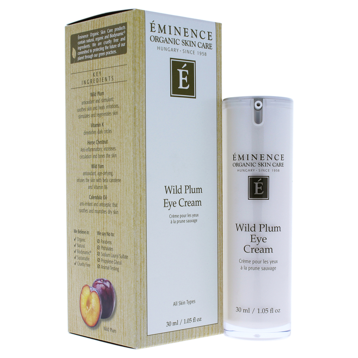 Eminence Wild Plum Eye Cream 1.05 Oz