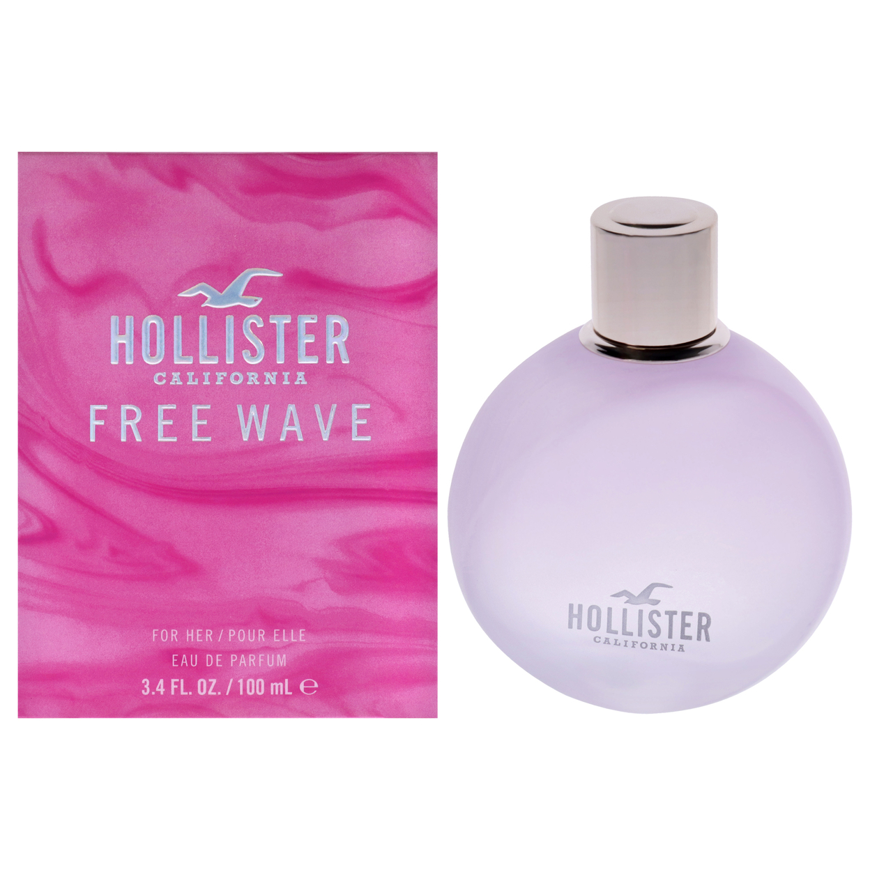 Hollister Free Wave EDP Spray 3.4 Oz