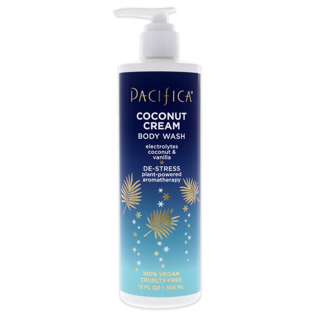 Pacifica Coconut Cream Body Wash 12 Oz