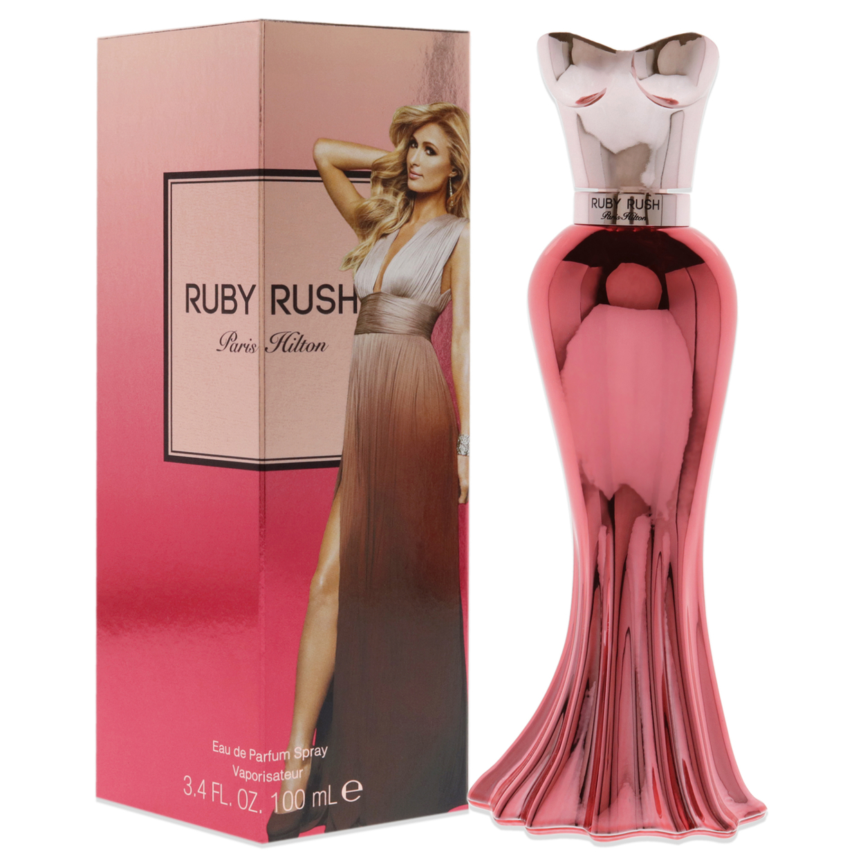 Paris Hilton Ruby Rush EDP Spray 3.4 Oz