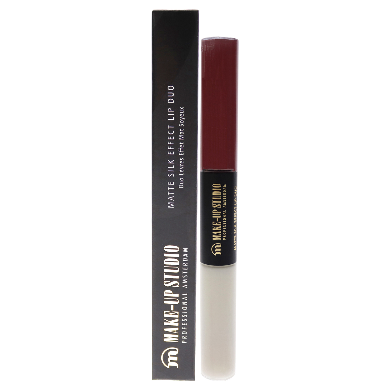 Make-Up Studio Matte Silk Effect Lip Duo - Velvet Mauve Lipstick 0.2 Oz