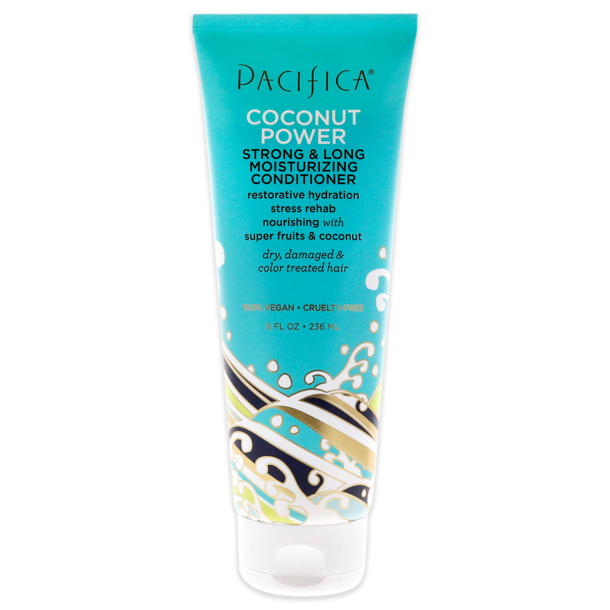 Pacifica Strong And Long Moisturizing Conditioner - Coconut Power 8 Oz