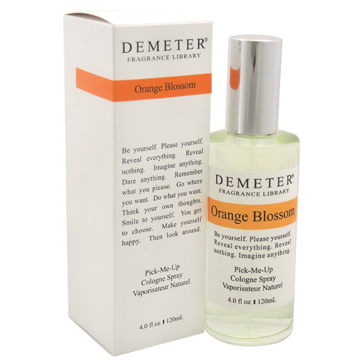 Demeter Unisex RETAIL Orange Blossom 4 Oz