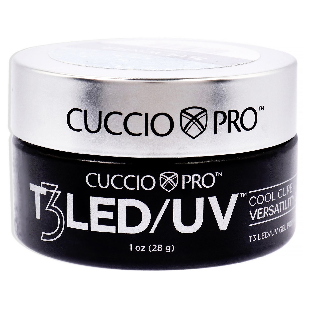 Cuccio Pro T3 Cool Cure Versatility Gel - Blue Winter Nail Gel 1 Oz