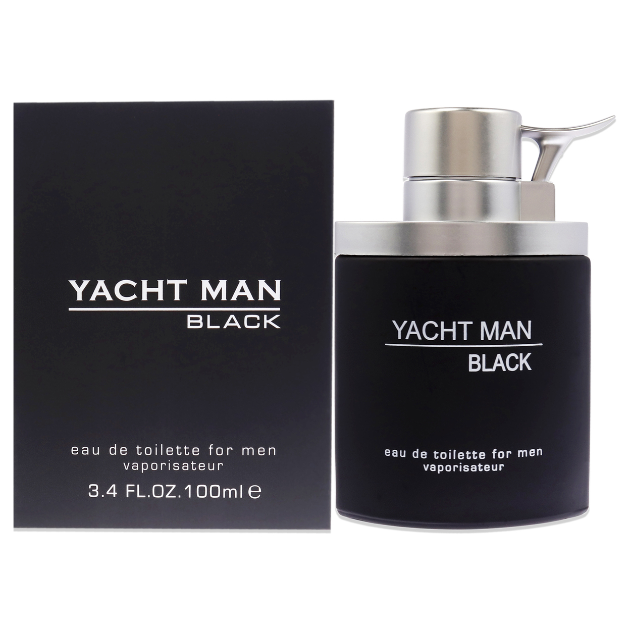 Myrurgia Yacht Man Black EDT Spray 3.4 Oz