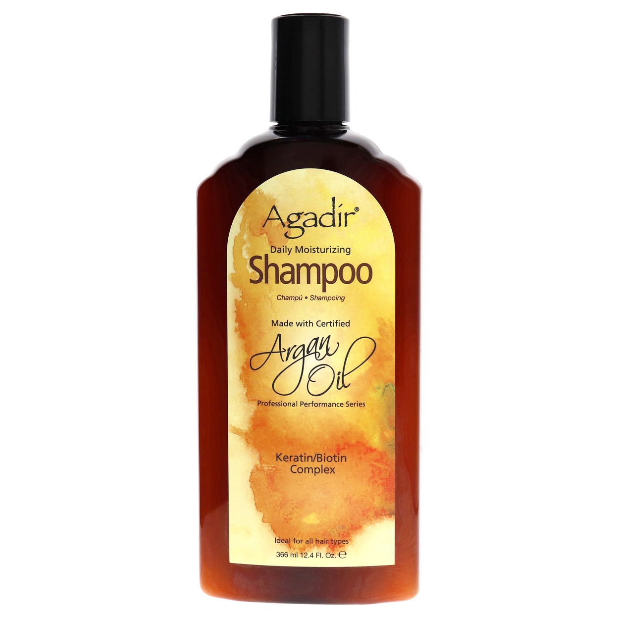 Agadir Unisex HAIRCARE Argan Oil Daily Moisturizing Shampoo 12.4 Oz