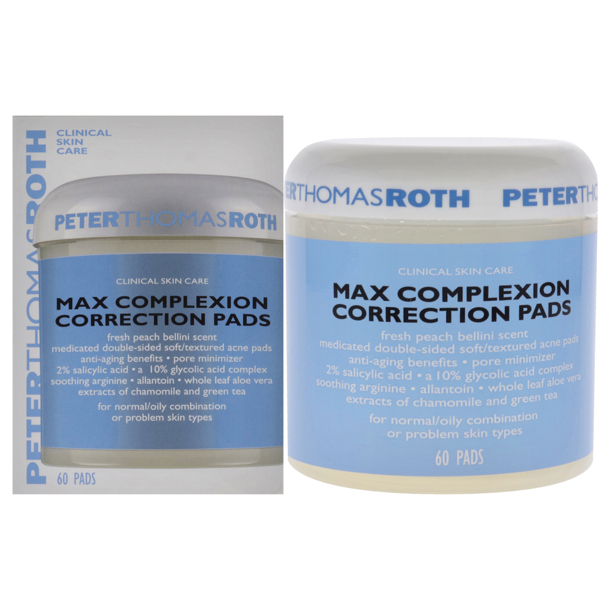 Peter Thomas Roth Max Complexion Correction Pads 60 Pc
