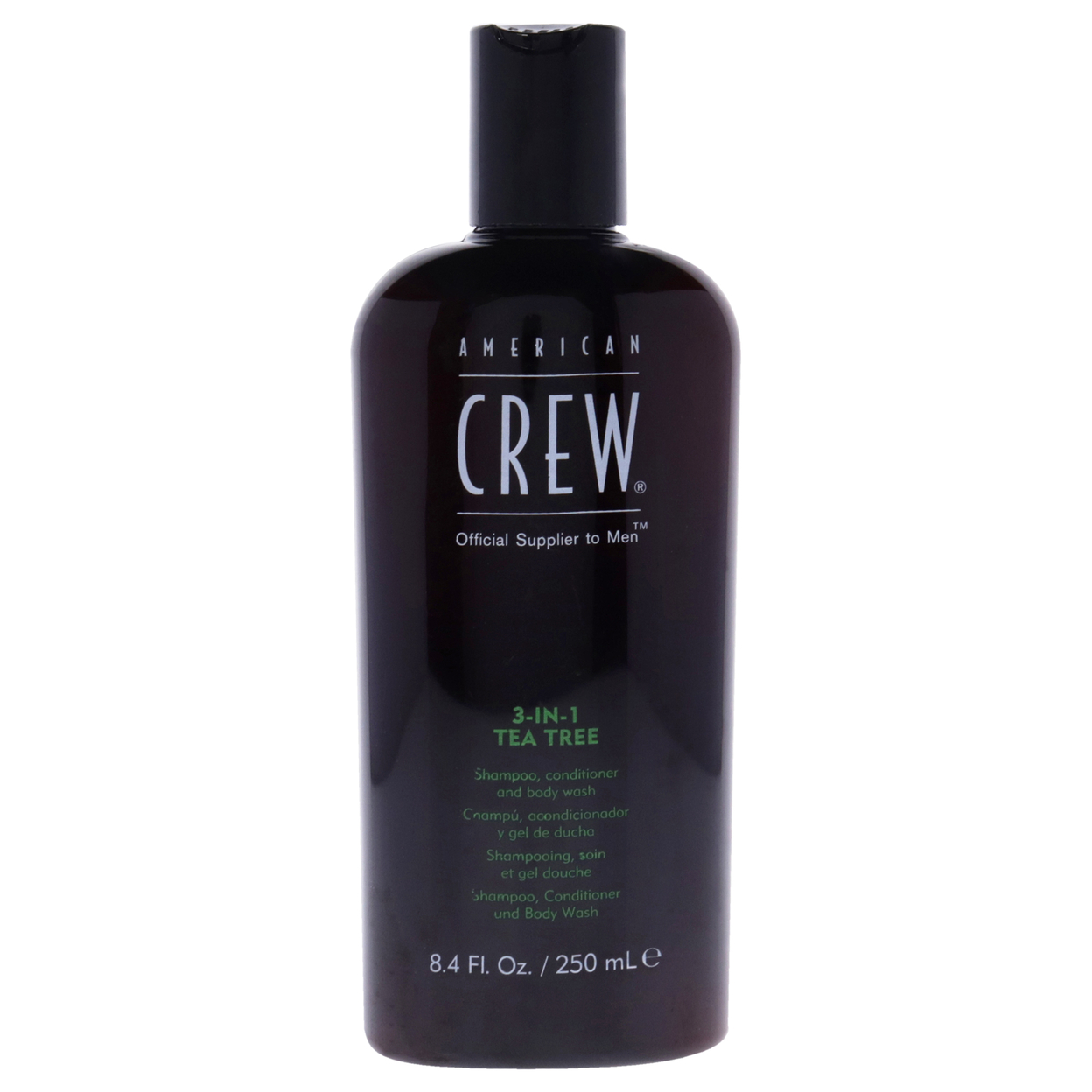 American Crew 3-In-1 Tea Tree Shampoo, Conditioner And Body Wash 8.4 Oz