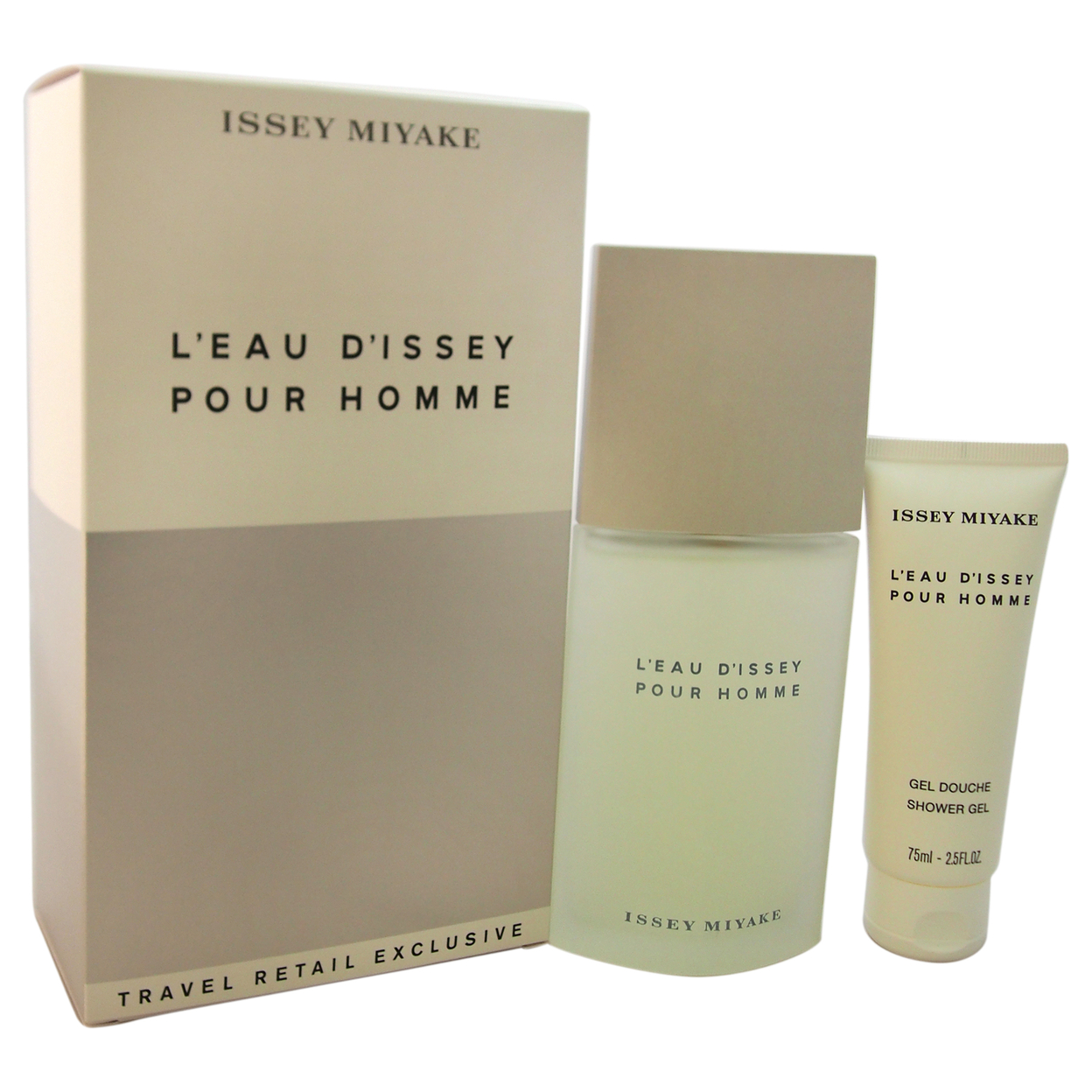 Issey Miyake Leau Dissey 4.2oz EDT Spray, 2.5oz Shower Gel 2 Pc Gift Set