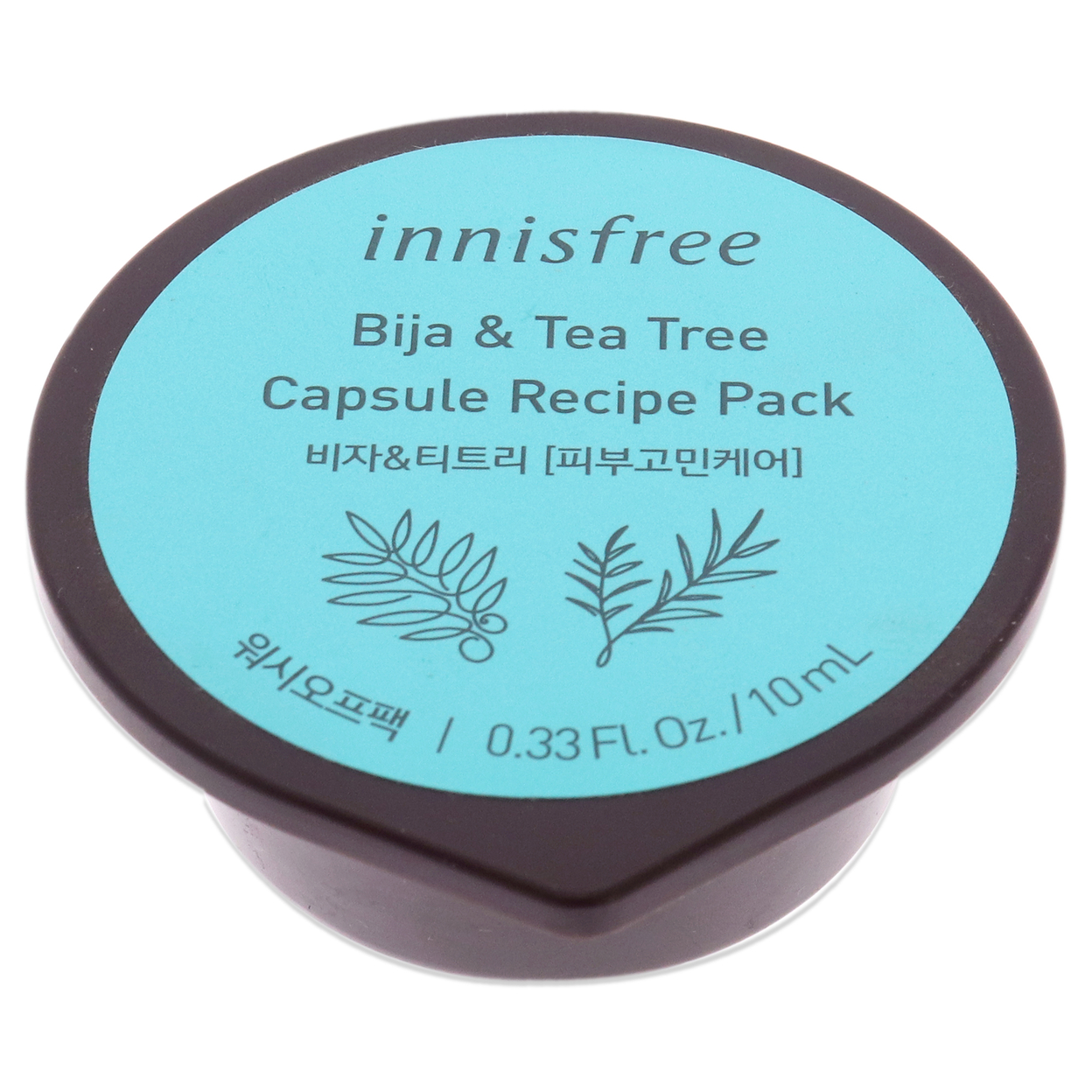 Innisfree Capsule Recipe Pack Mask - Bija And Tea Tree 0.33 Oz