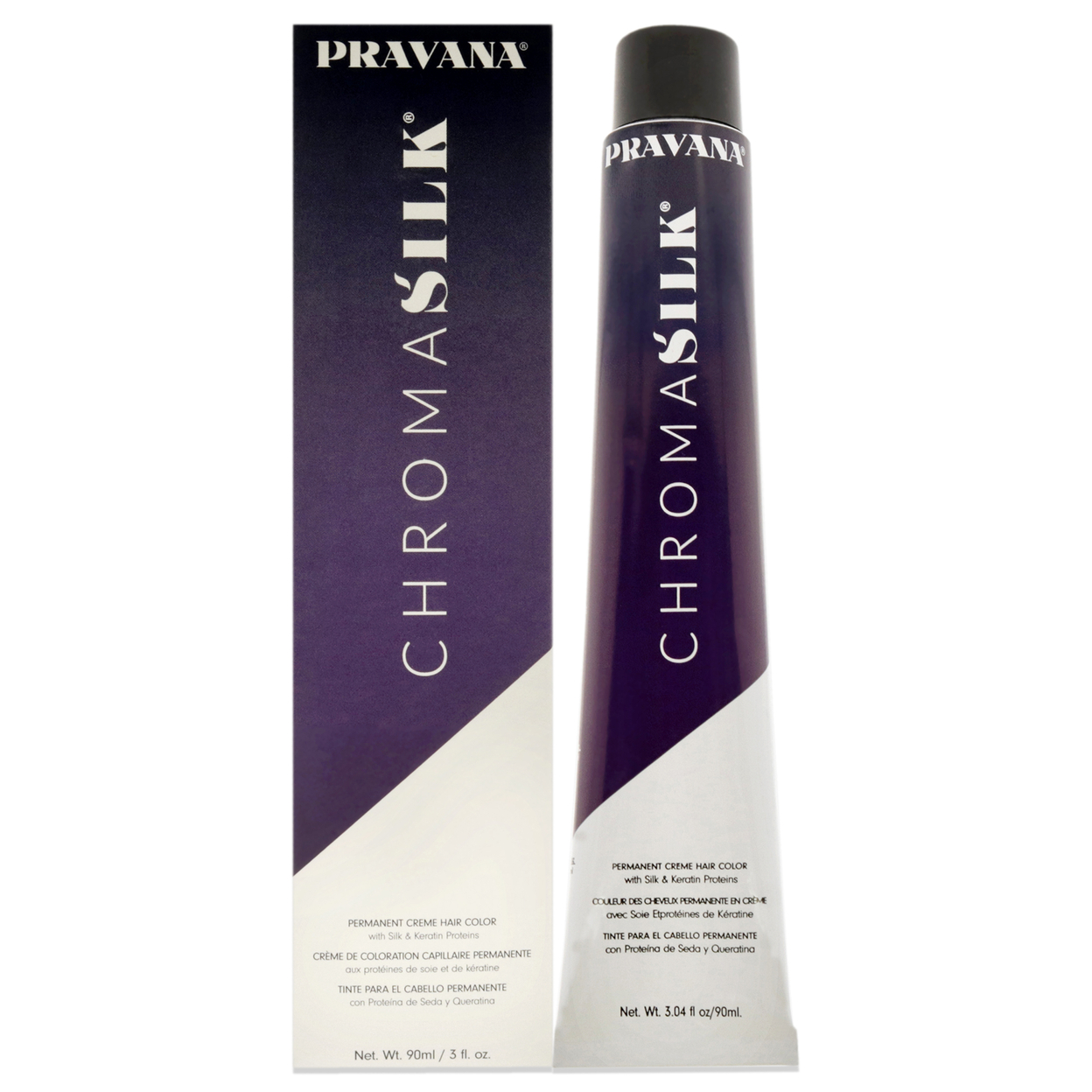 Pravana ChromaSilk Creme Hair Color - 10.13 Extra Light Ash Golden Blonde 3 Oz