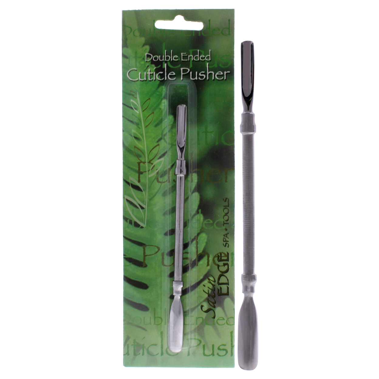 Satin Edge Double-Ended Cuticle Pusher 1 Pc