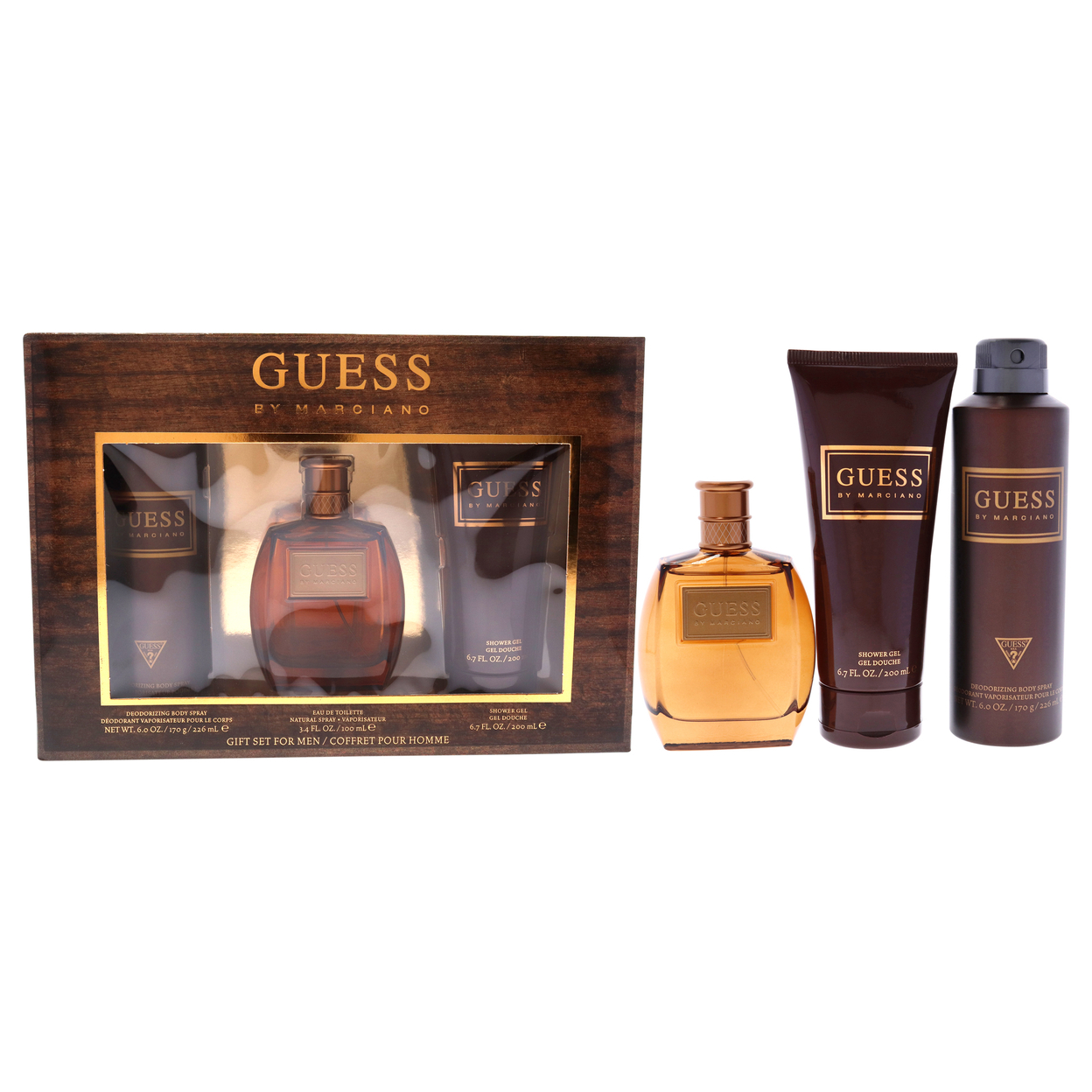 Guess By Marciano 3 Pc Gift Set 3 Pc Gift Set