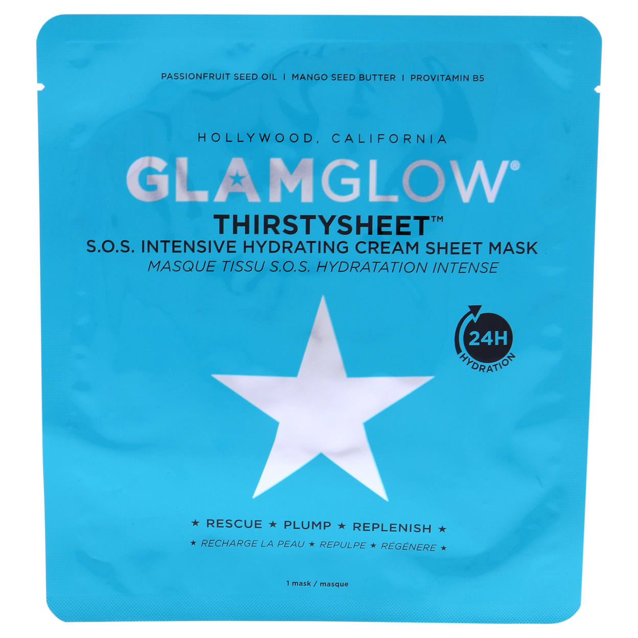 Glamglow Thirstysheet Intensive Hydrating Cream Sheet Mask 1 Pc