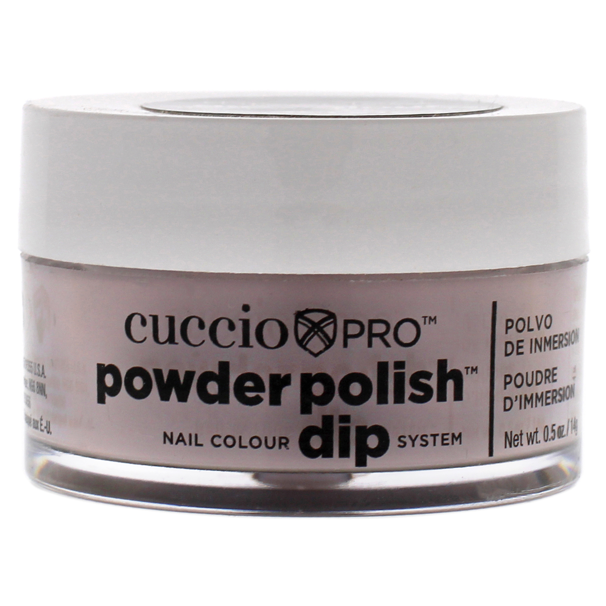 Cuccio Colour Pro Powder Polish Nail Colour Dip System - Semi Sweet On You Nail Powder 0.5 Oz
