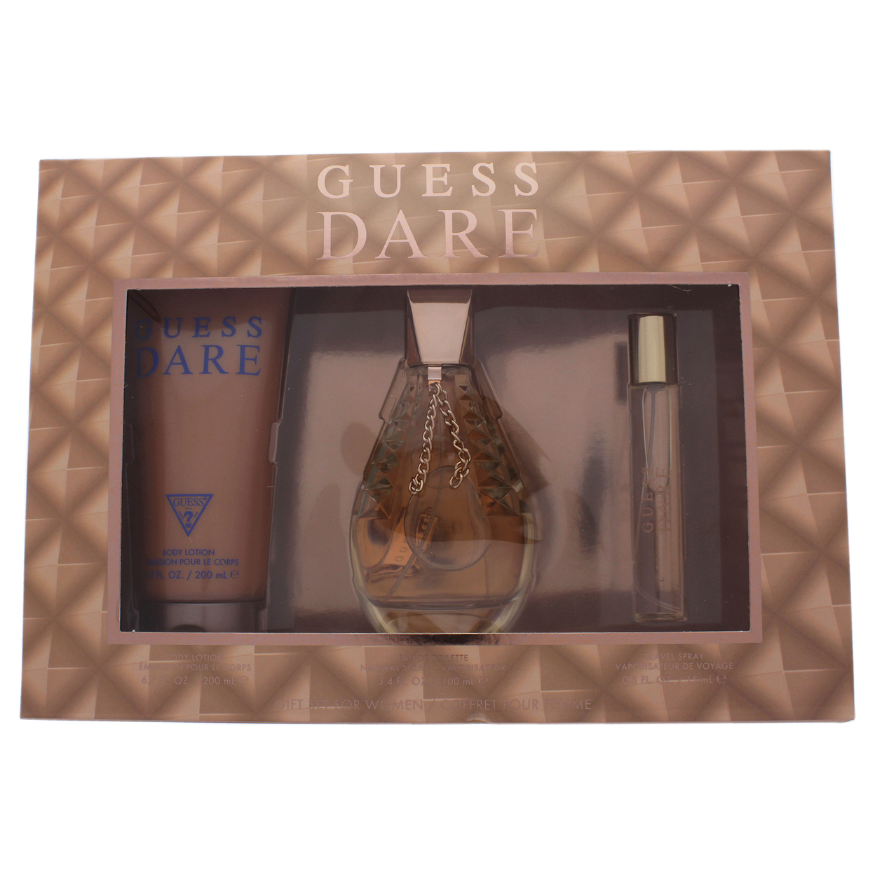 Guess Dare 3 Pc Gift Set 3 Pc Gift Set