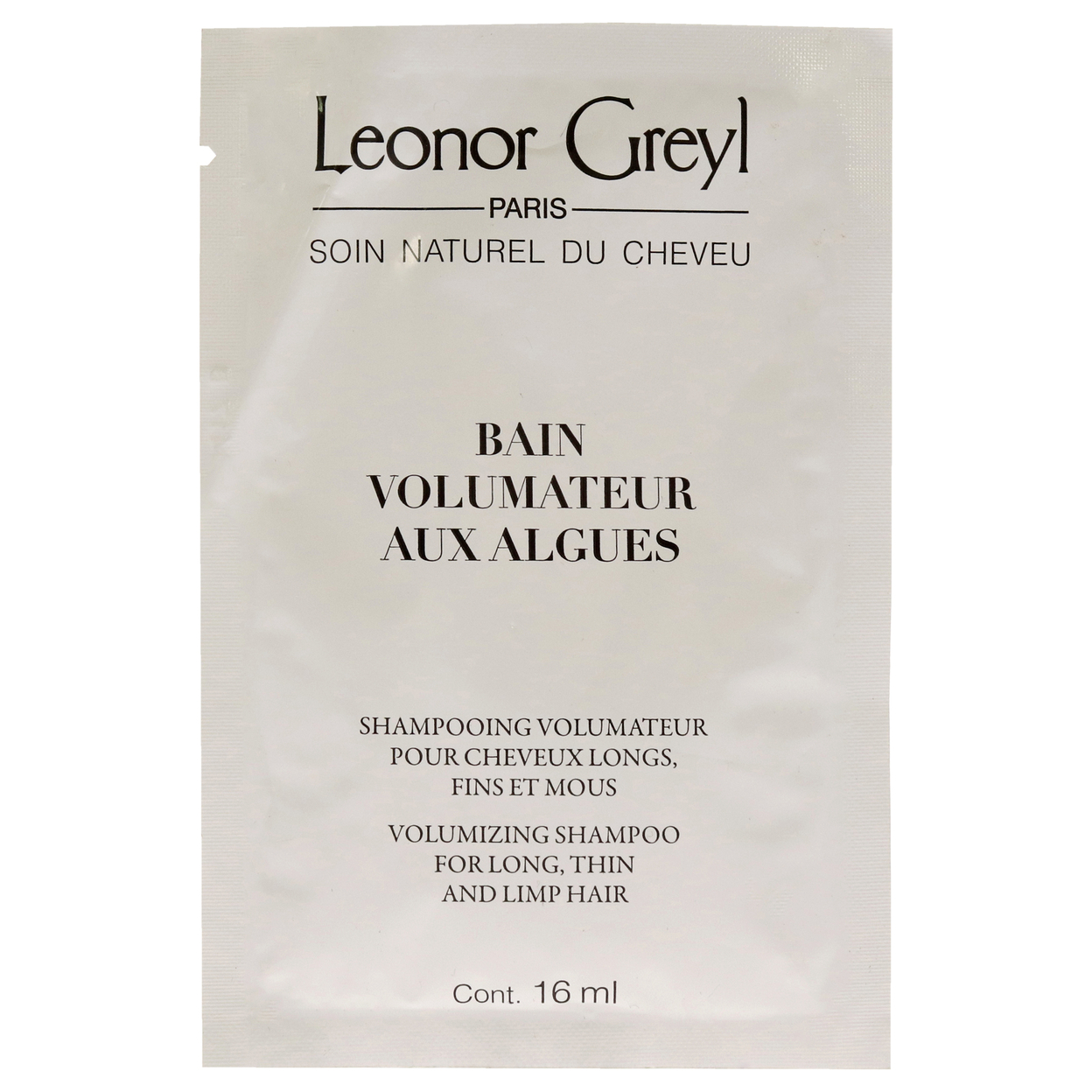 Leonor Greyl Bain Volumateur Aux Algues Shampoo 0.54 Oz