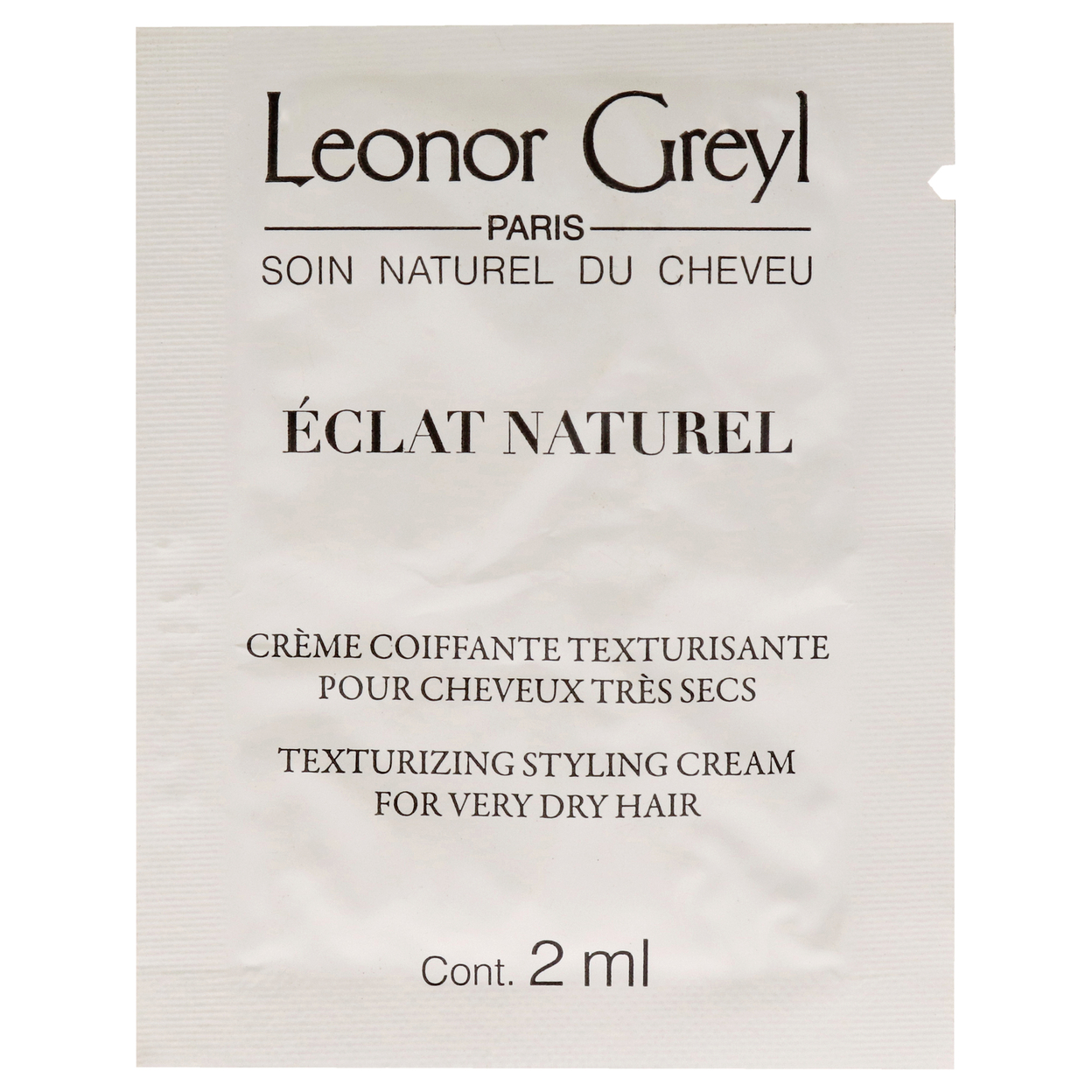 Leonor Greyl Eclat Naturel Texturizing Styling Cream 0.067 Oz