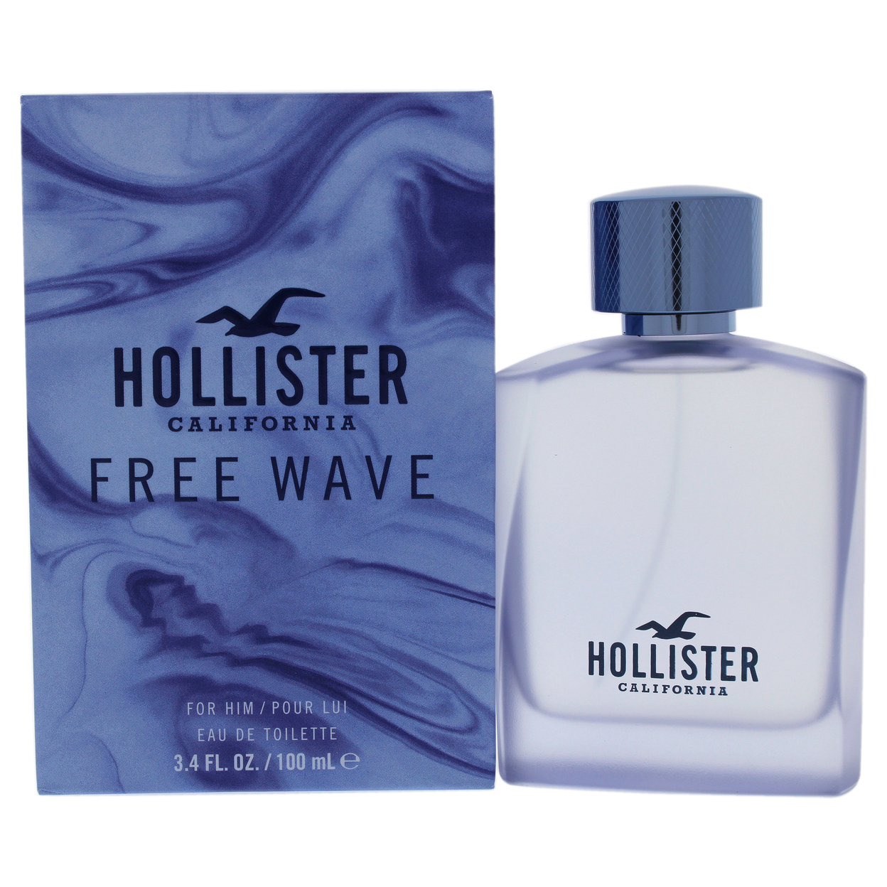 Hollister Free Wave EDT Spray 3.4 Oz