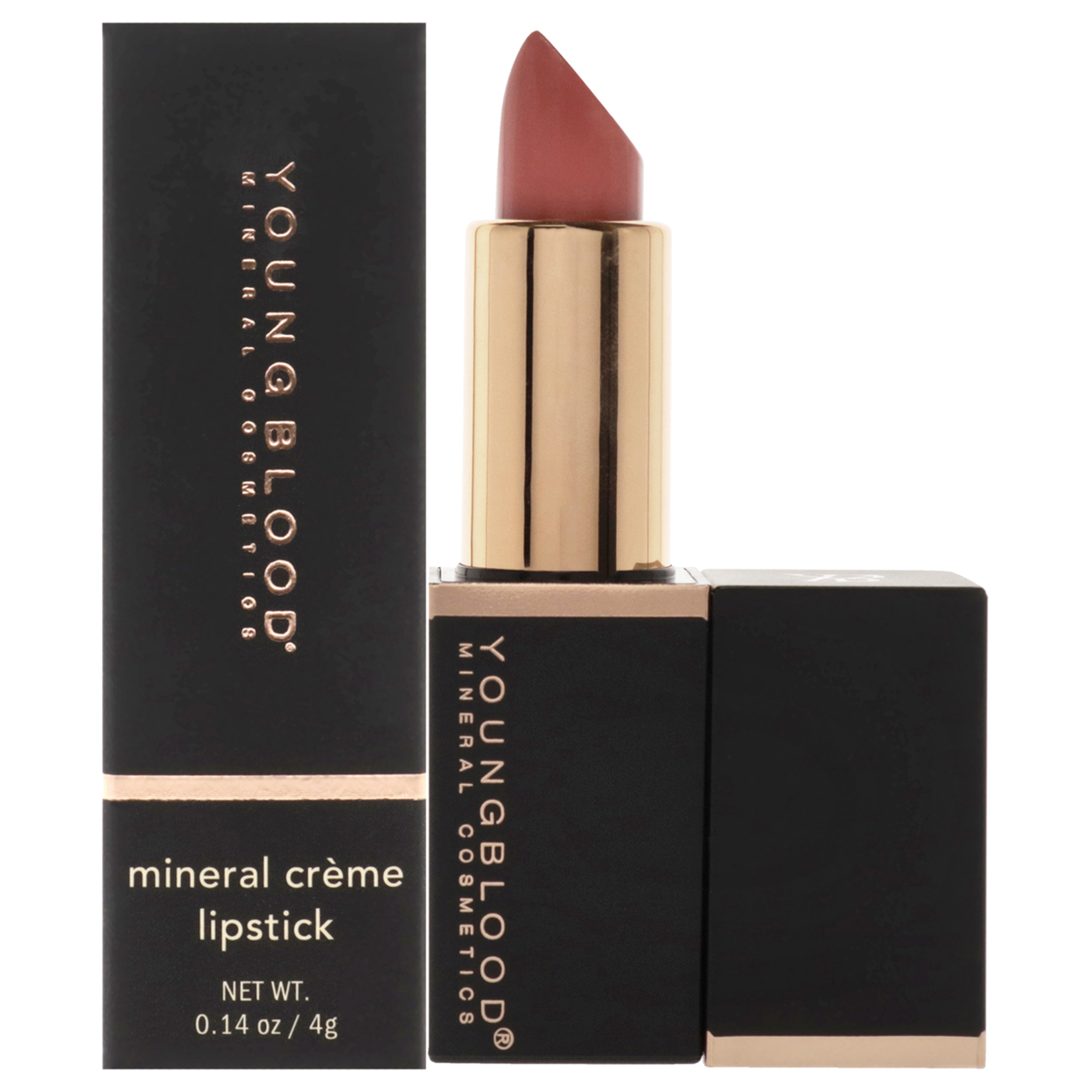 Youngblood Women COSMETIC Mineral Creme Lipstick - Coral Beach 0.14 Oz