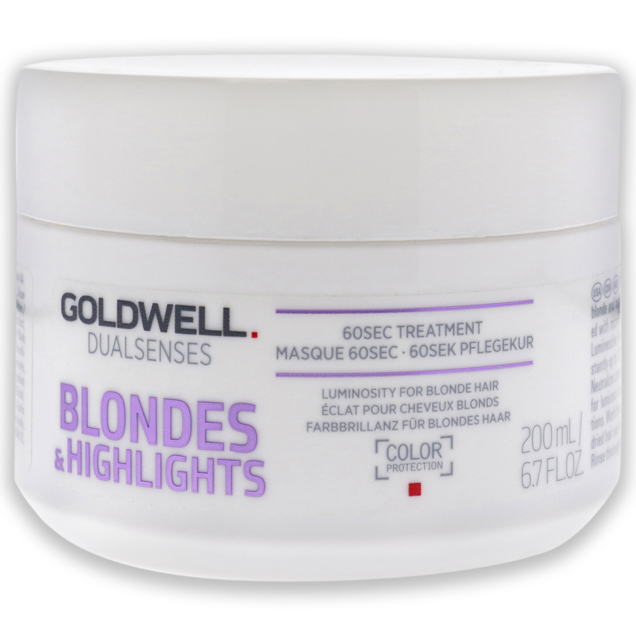 Goldwell Unisex HAIRCARE Dualsenses Blondes Highlights 60 Sec Treatment 6.7 Oz