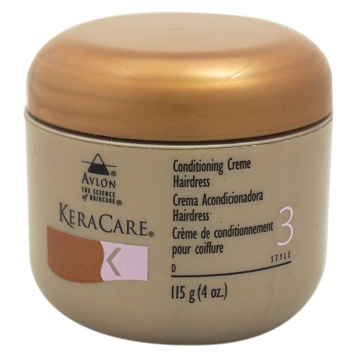 Avlon KeraCare Conditioning Creme Hairdress Cream 4 Oz