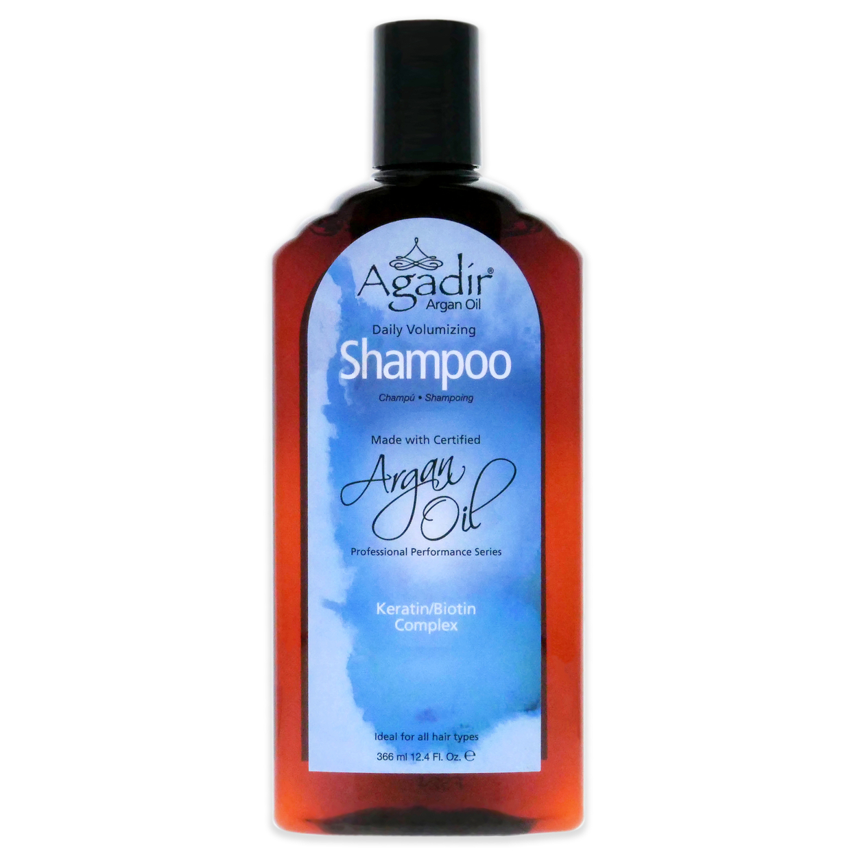 Agadir Unisex HAIRCARE Argan Oil Daily Volumizing Shampoo 12.4 Oz