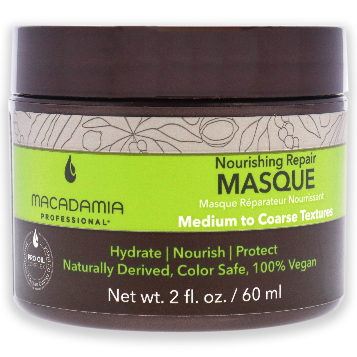 Macadamia Oil Nourishing Repair Masque 2 Oz