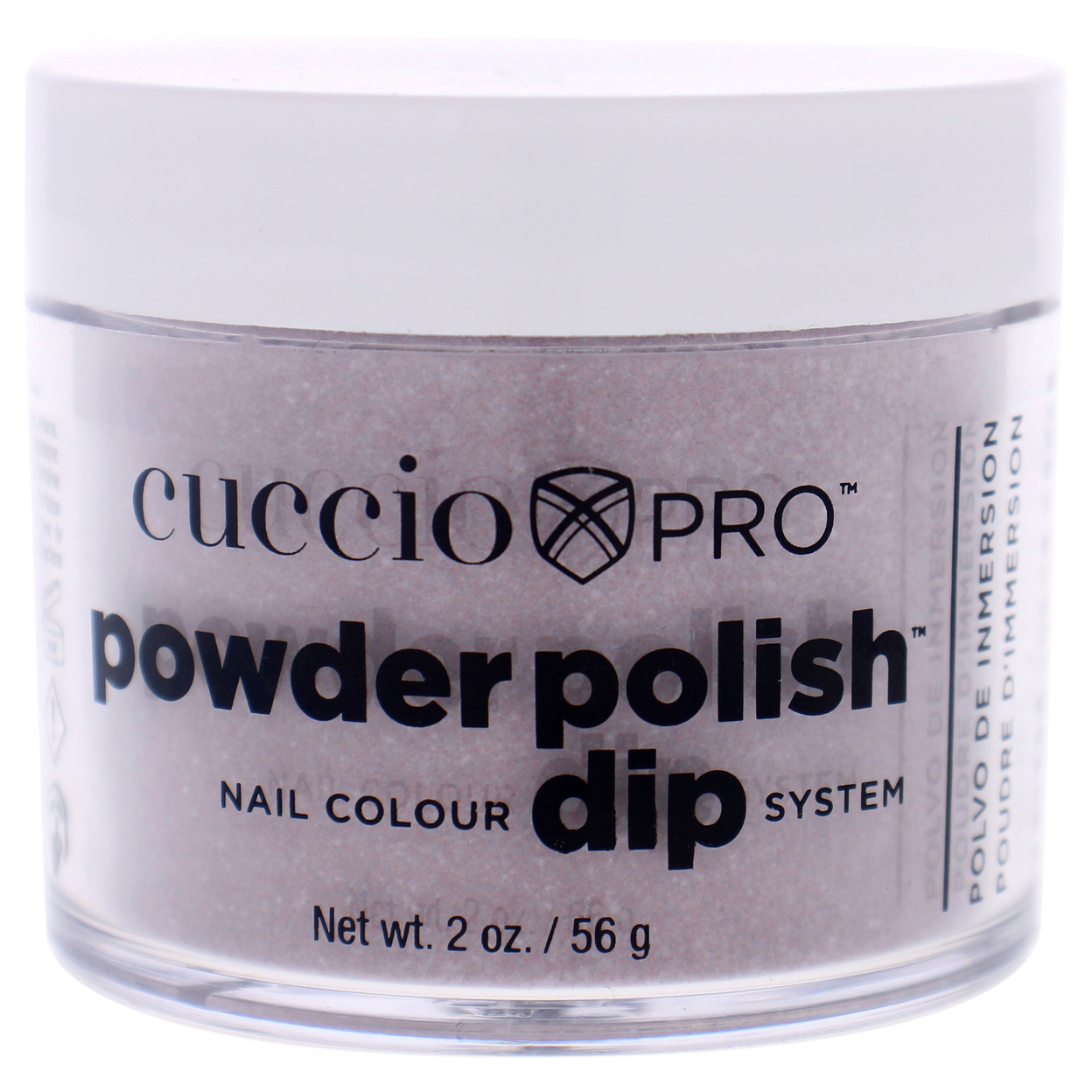 Cuccio Colour Pro Powder Polish Nail Colour Dip System - Ruby Red Glitter Nail Powder 1.6 Oz