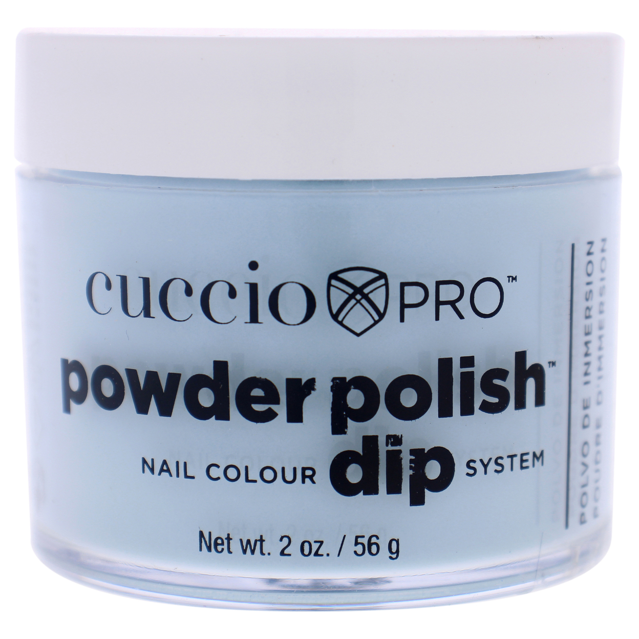 Cuccio Colour Pro Powder Polish Nail Colour Dip System - Denim Blue Nail Powder 1.6 Oz