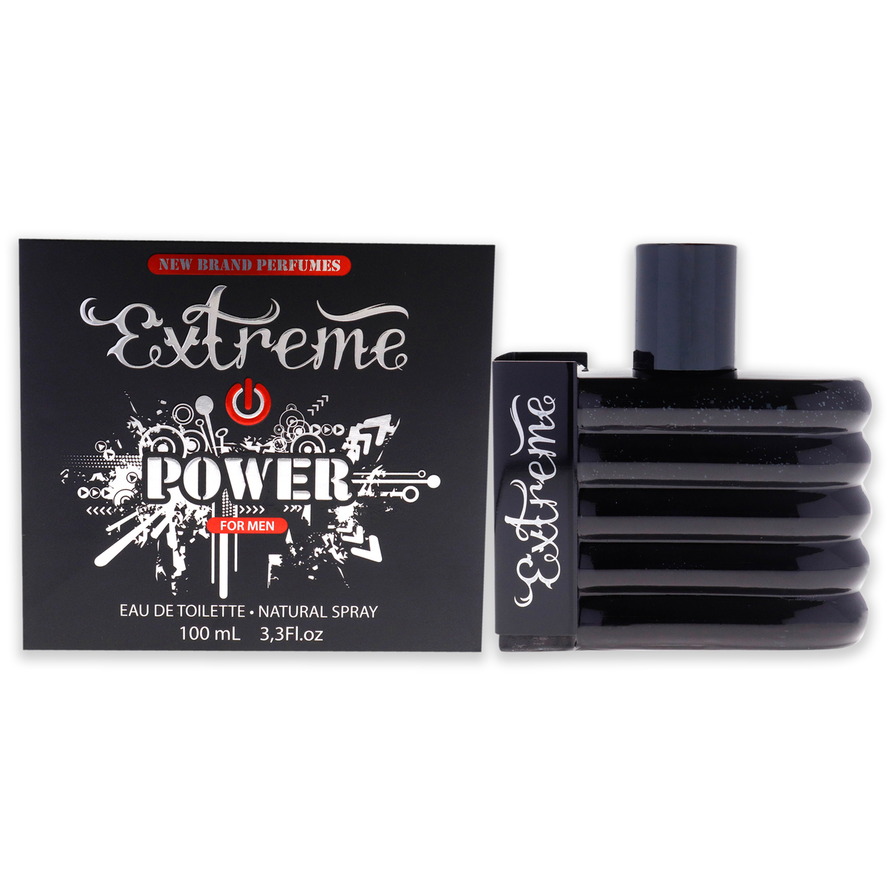 New Brand Extreme Power EDT Spray 3.3 Oz