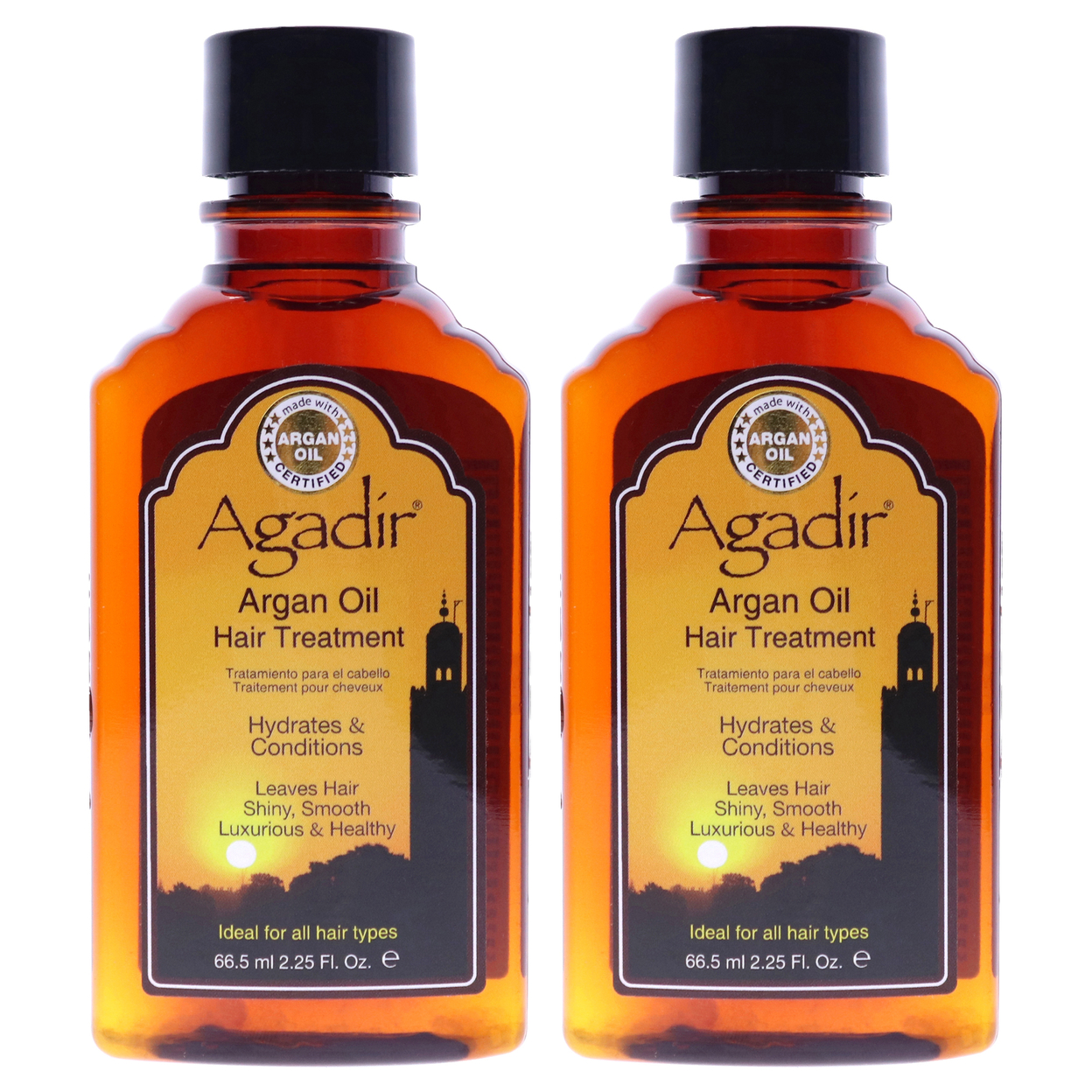 Agadir Argan Oil Hair Treatment - Pack Of 2 2.25 Oz