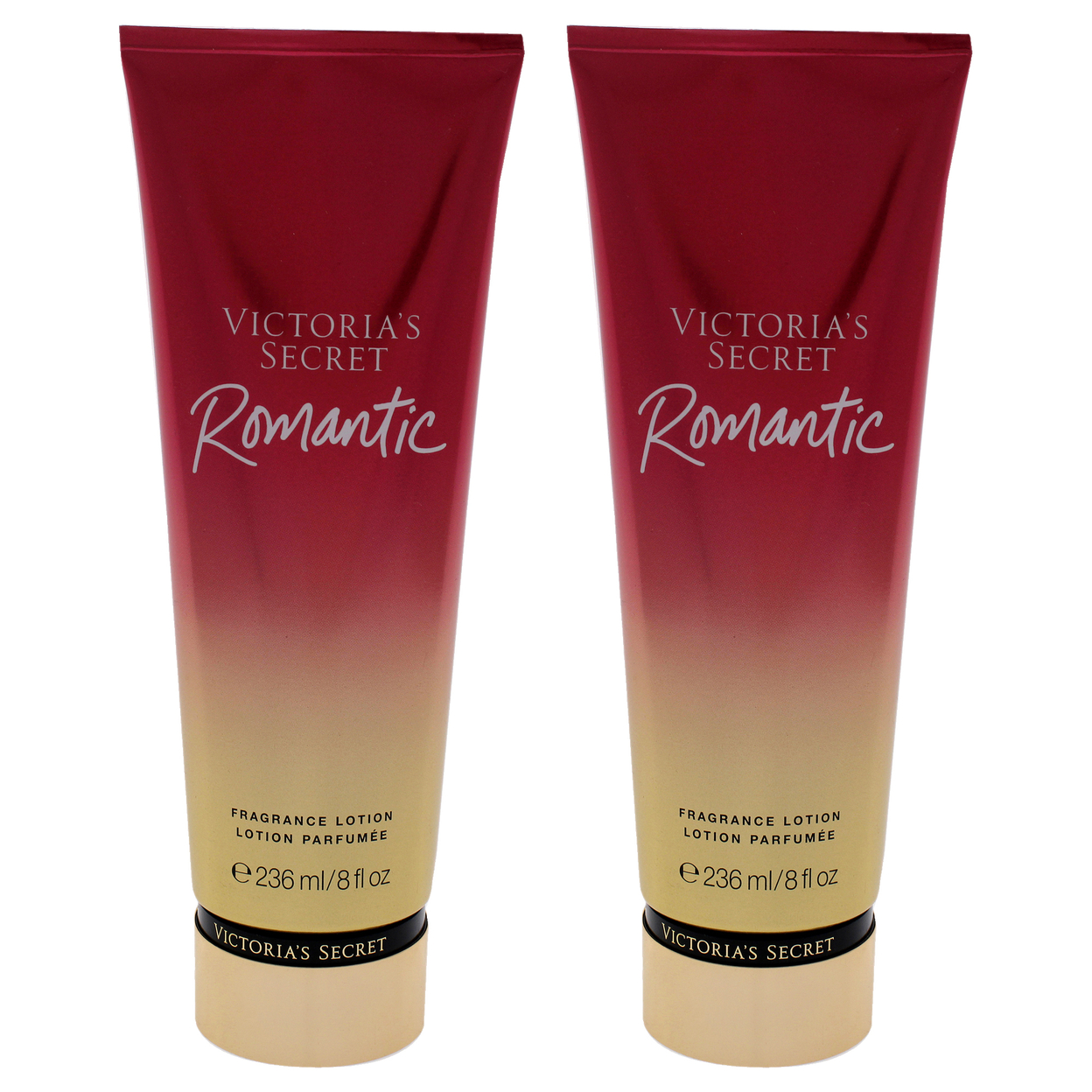 Victoria's Secret Romantic Fragrance Lotion - Pack Of 2 Body Lotion 8 Oz