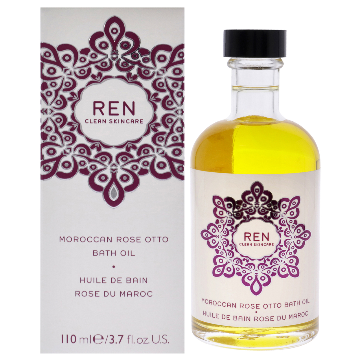Ren Moroccan Rose Otto Bath Oil 3.7 Oz