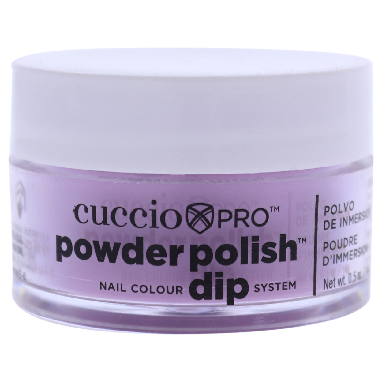 Cuccio Colour Pro Powder Polish Nail Colour Dip System - Fox Grape Purple Nail Powder 0.5 Oz