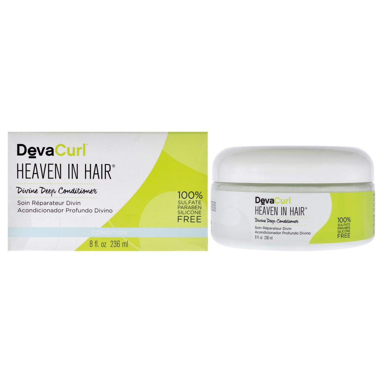 DevaCurl Unisex HAIRCARE Heaven In Hair Divine Deep Conditioner 8 Oz