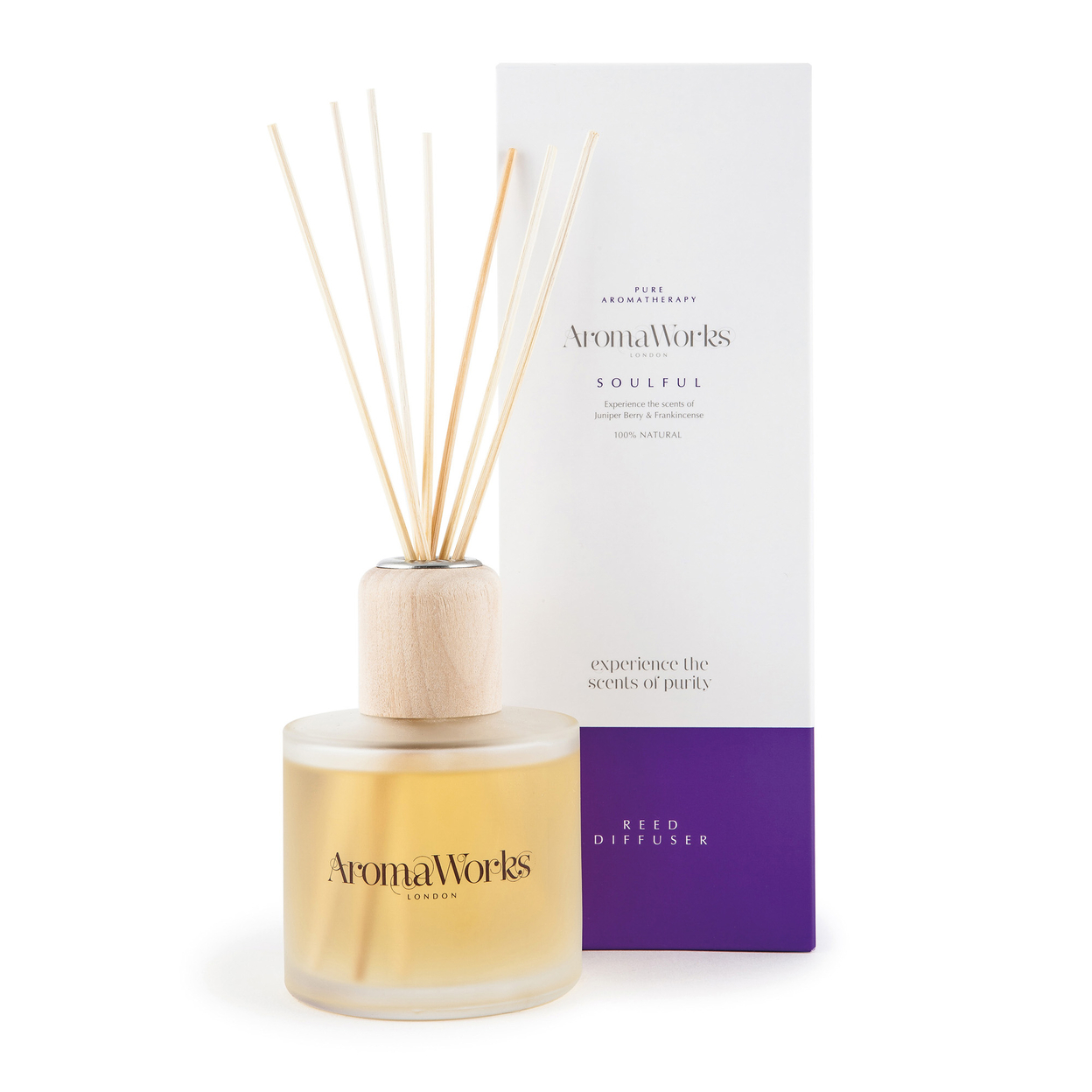 Aromaworks Soulful Reed Diffuser Reed Diffusers 6.76 Oz