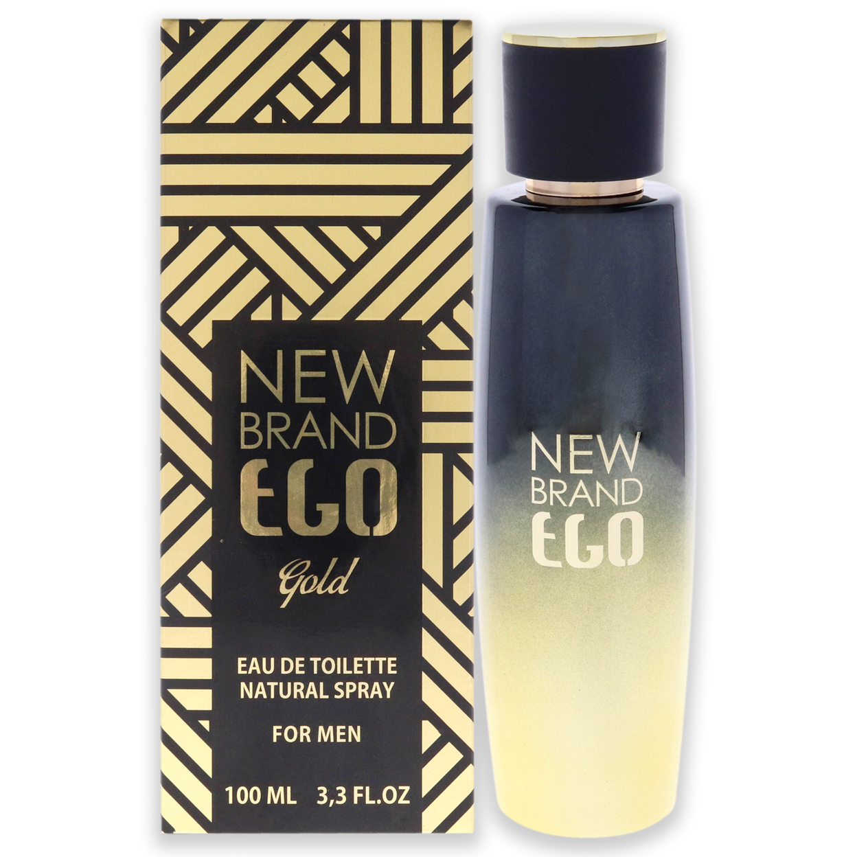 New Brand Ego Gold EDT Spray 3.3 Oz