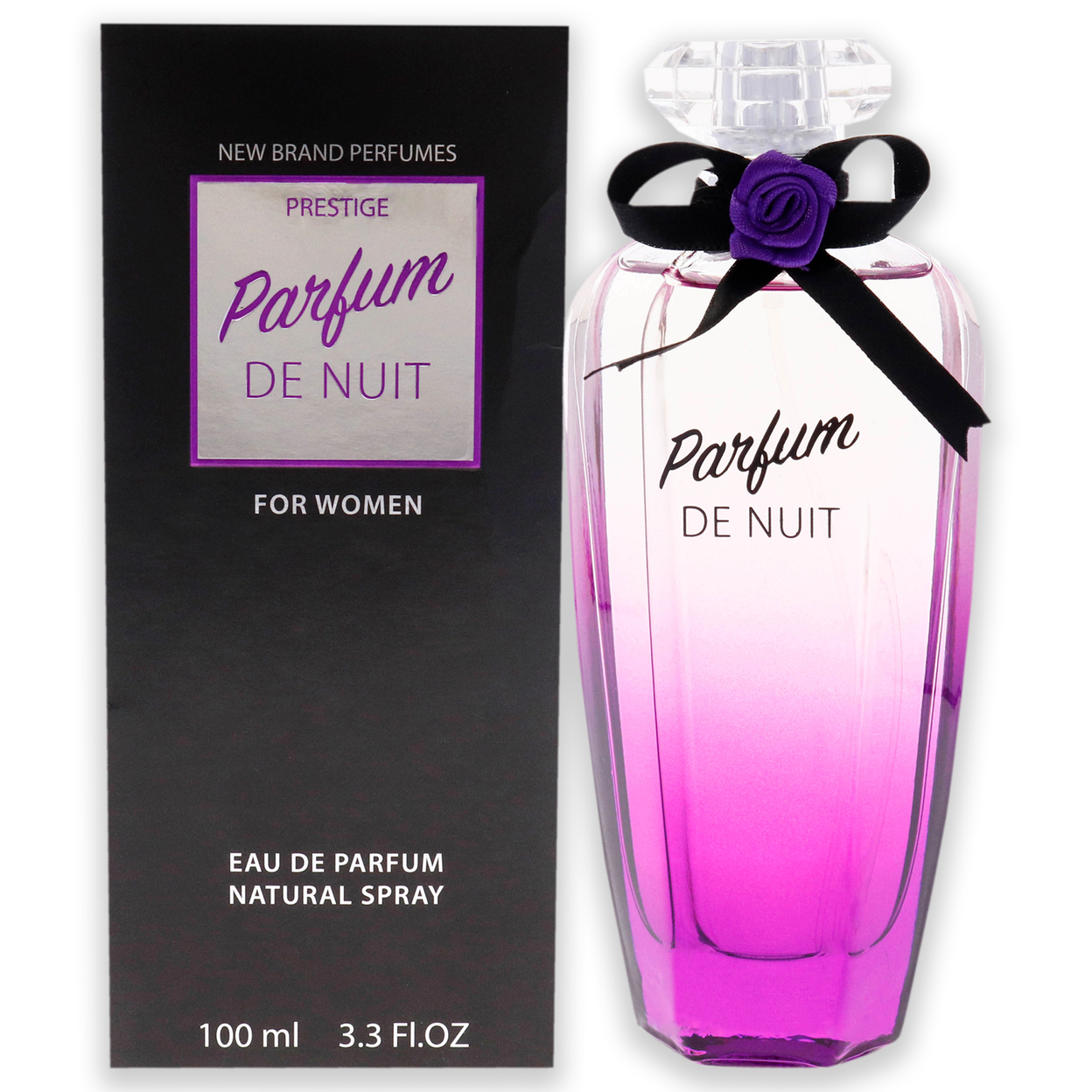 New Brand Parfum De Nuit EDP Spray 3.3 Oz