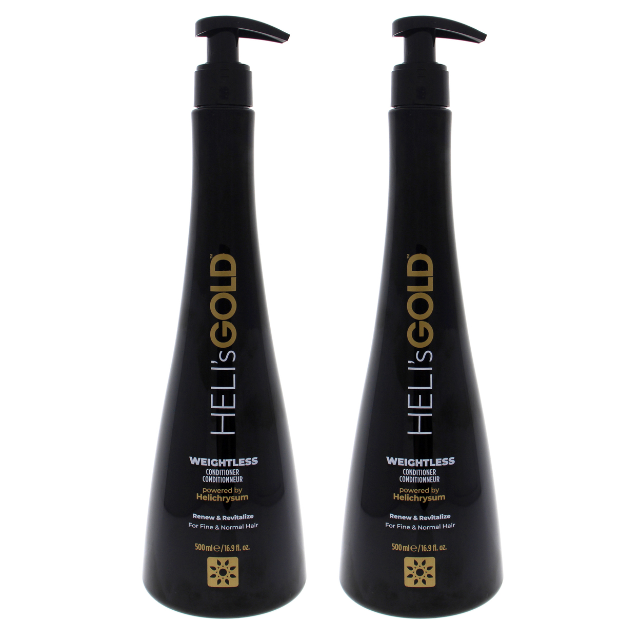 Helis Gold Weightless Conditioner - Pack Of 2 16.9 Oz